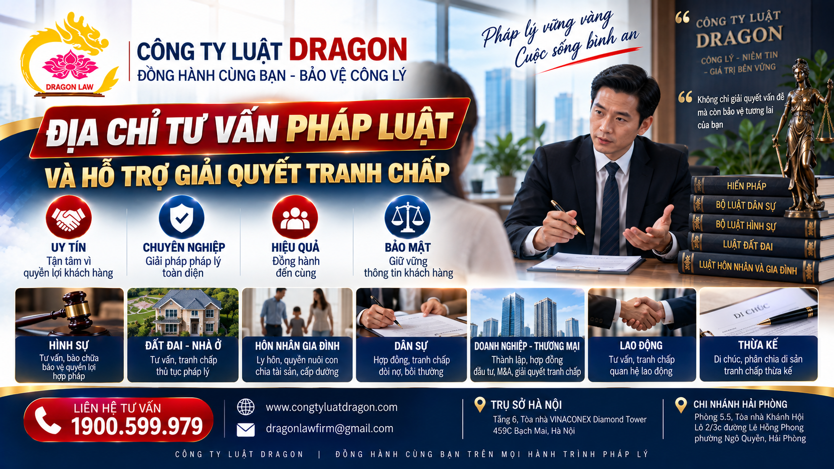 Công ty Luật Dragon – Địa chỉ tư vấn pháp luật và hỗ trợ giải quyết tranh chấp